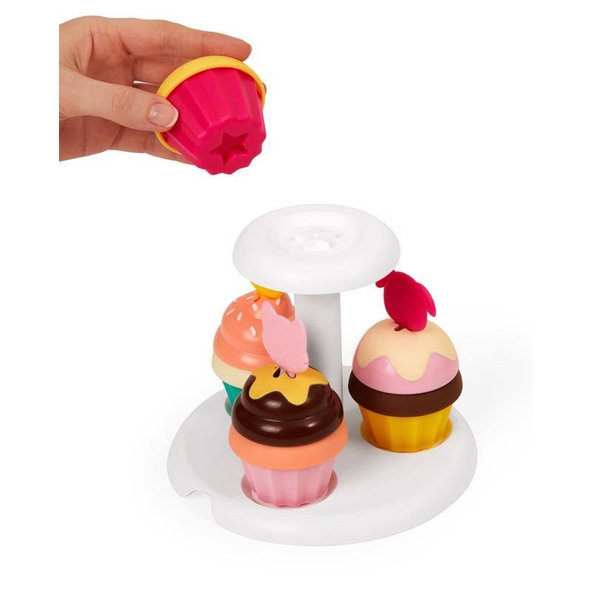 SKIP HOP Zoo stohovacie Cupcakes s meniacimi sa farbami 3y+
