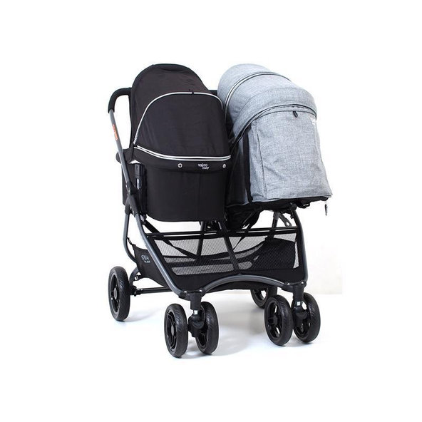 VALCO BABY Kočík súrodenecký Snap Ultra Duo Tailor Made Grey Marle