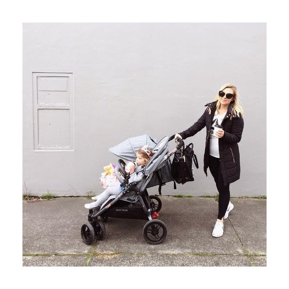 VALCO BABY Kočík súrodenecký Snap Ultra Duo Tailor Made Grey Marle