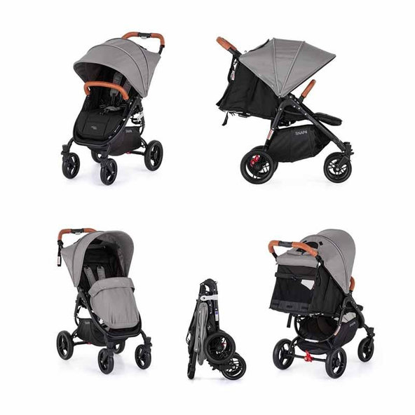 VALCO BABY Kočík športový Snap 4 Flat Matte LTD Edition Fauna, ekokoža