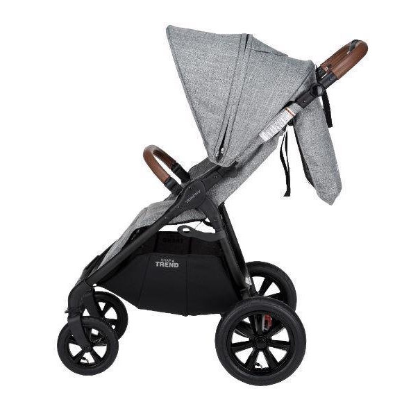 VALCO BABY Kočík športový Snap 4 Sport Trend Black Grey Marle