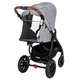 VALCO BABY Kočík športový Snap 4 Sport Trend Black Grey Marle
