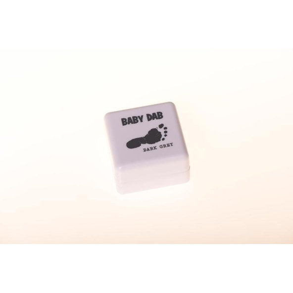 BABY DAB Farba na detské odtlačky - šedá