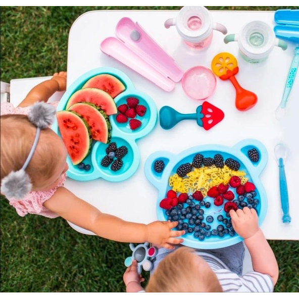 BABYONO Hryzačka edukačná s hrkálkou - vodný melón