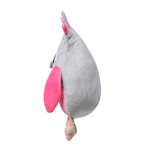 BABYONO Plyšová sova Sofia ružová