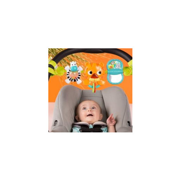 BRIGHT STARTS Hračka do kočíka Tiger Bar, 0m+