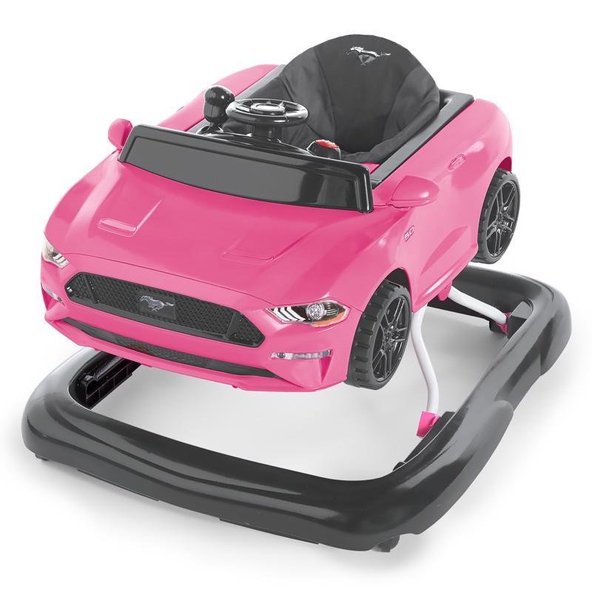 BRIGHT STARTS Chodítko 3v1 Ford Mustang Pink 6m+, do 11kg