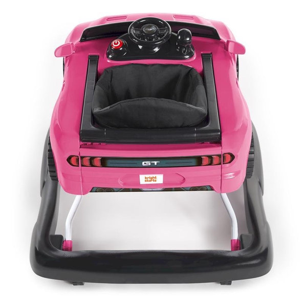 BRIGHT STARTS Chodítko 3v1 Ford Mustang Pink 6m+, do 11kg