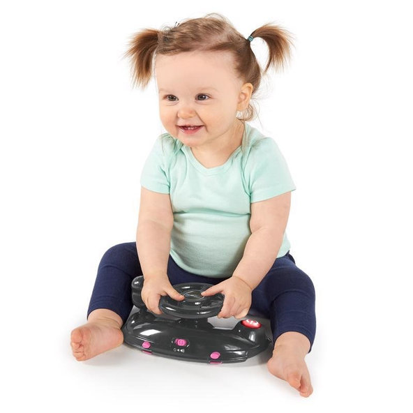 BRIGHT STARTS Chodítko 3v1 Ford Mustang Pink 6m+, do 11kg