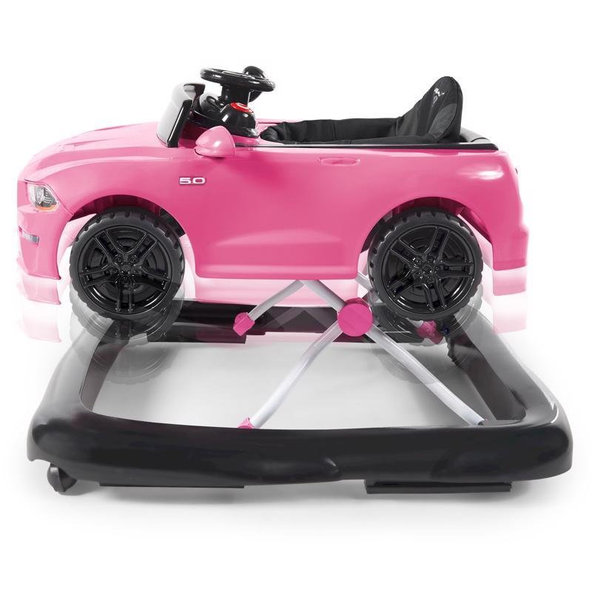 BRIGHT STARTS Chodítko 3v1 Ford Mustang Pink 6m+, do 11kg