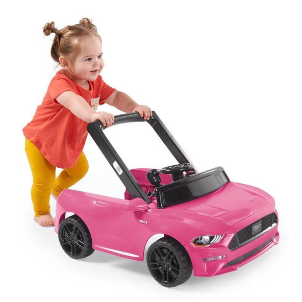 BRIGHT STARTS Chodítko 3v1 Ford Mustang Pink 6m+, do 11kg