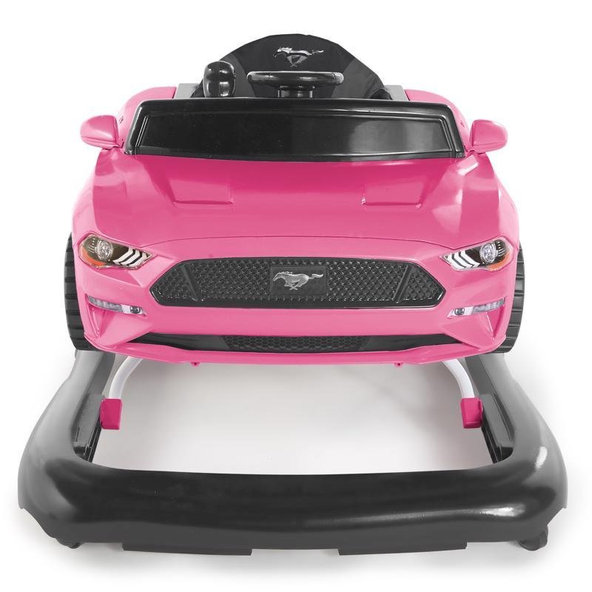 BRIGHT STARTS Chodítko 3v1 Ford Mustang Pink 6m+, do 11kg