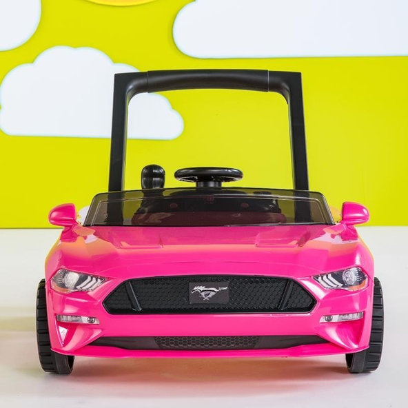BRIGHT STARTS Chodítko 3v1 Ford Mustang Pink 6m+, do 11kg