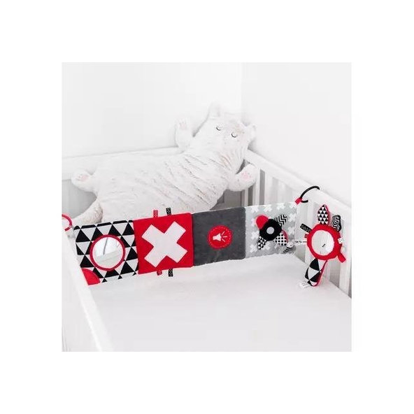 CANPOL BABIES Kontrastná edukatívna knižka Sensory