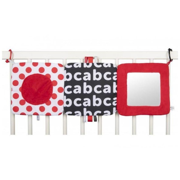 CANPOL BABIES Kontrastné závesné zrkadlo Sensory