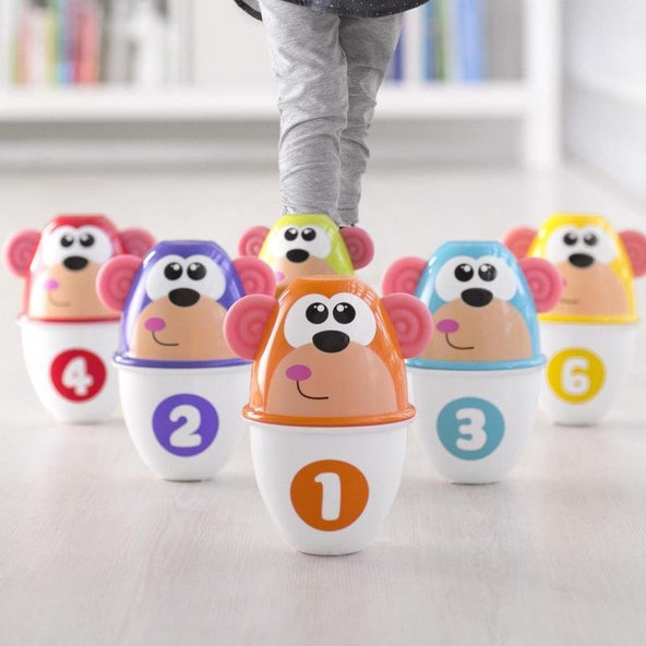 CHICCO Kolky opičky 18m+ 6 ks