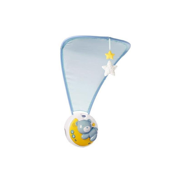 CHICCO Projektor nad postieľku Next2Moon modrý 0m+