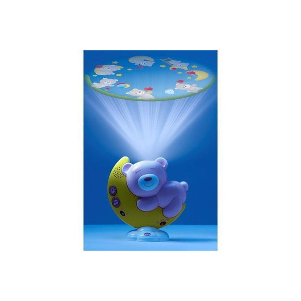 CHICCO Projektor nad postieľku Next2Moon ružový 0m+