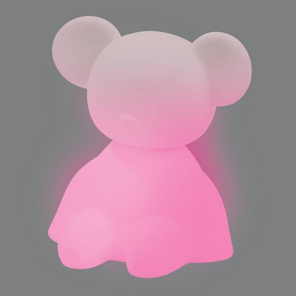 NATTOU Svetielko nočné silikónové so senzorom plaču Lapidou myška