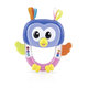 NUBY Hrkálka s hryzačkou sovička 1ks, 3m+