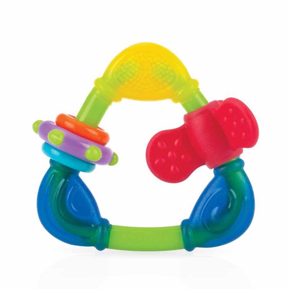 NUBY Hrkálka trojuholníková 3m+