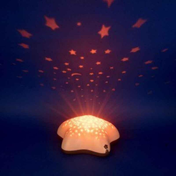 PABOBO Projektor smelódiou Star Pink