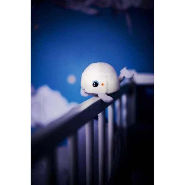 PABOBO Svietiaci maznáčik SHAKIES veľrybka