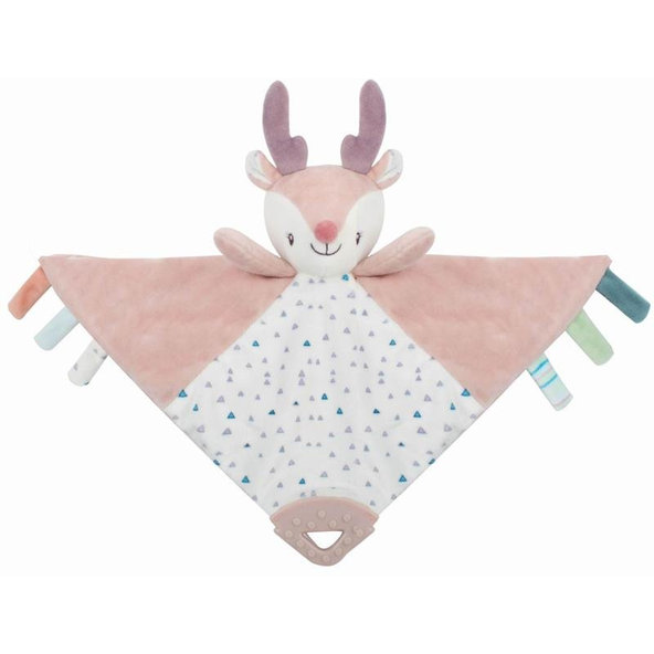 PETITE&MARS Dečka maznacia s hrkálkou srnka Suzi