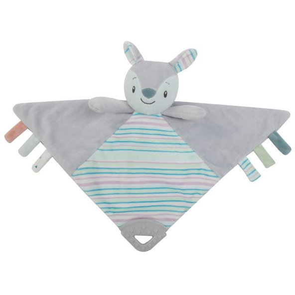 PETITE&MARS Dečka maznacia s hrkálkou veverička Boby