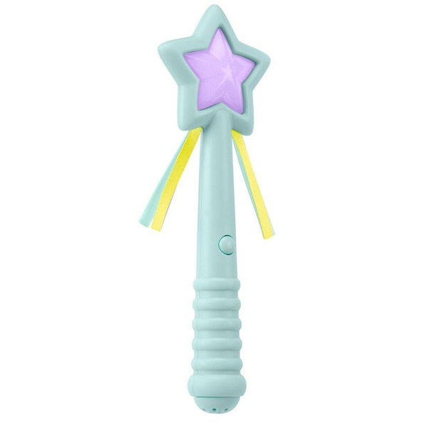 SKIP HOP Hračka Čarovná palička so zvukom a svetlom tyrkysová 2 r+