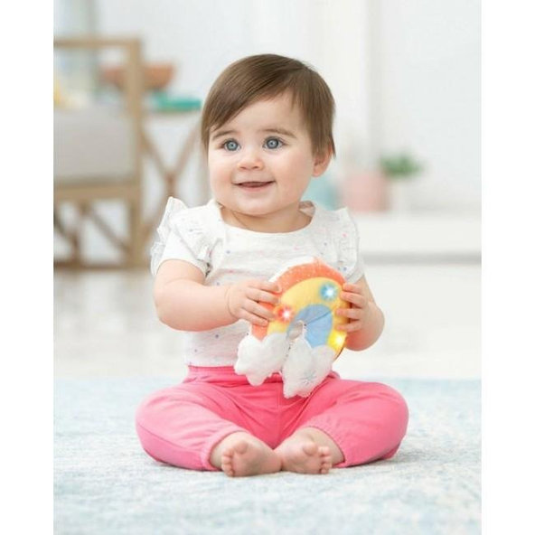 SKIP HOP Hračka na C krúžku svietiaca a hudobná Dúha ABC&ME 0 m+