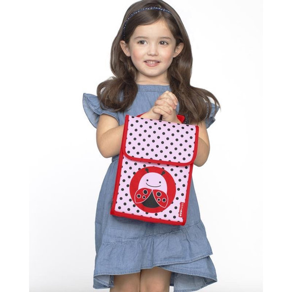 SKIP HOP Zoo Batôžtek desiatový NEW Lienka 3+