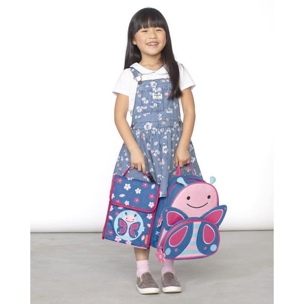 SKIP HOP Zoo Batôžtek desiatový NEW Motýlik 3+