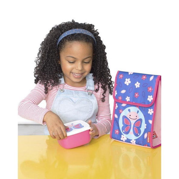 SKIP HOP Zoo Batôžtek desiatový NEW Motýlik 3+