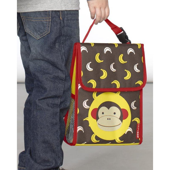 SKIP HOP Zoo Batôžtek desiatový NEW Opička 3+