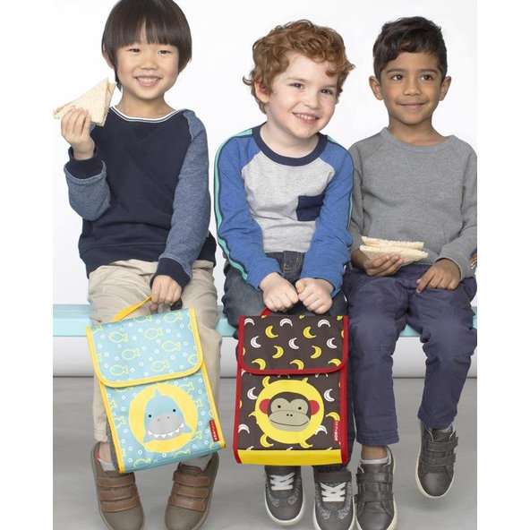 SKIP HOP Zoo Batôžtek desiatový NEW Opička 3+