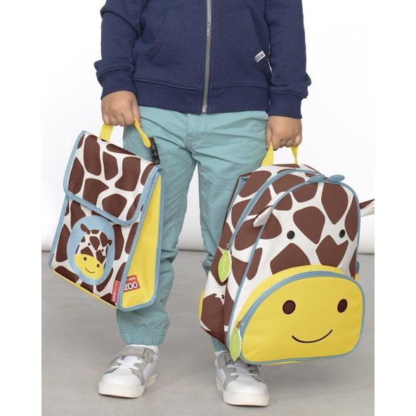 SKIP HOP Zoo Batôžtek desiatový NEW Žirafa 3+