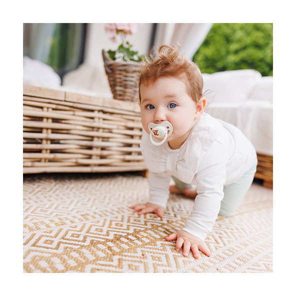 BABYONO Cumlíky silikónové anatomické 6-18m 2 ks