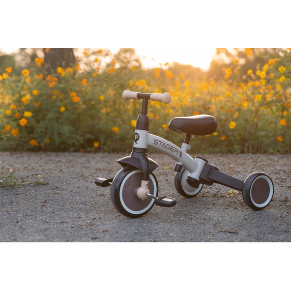 QPLAY Trojkolka Stager 3v1 platinum do 25 kg