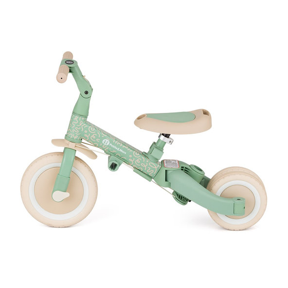 PETITE&MARS Trojkolka multifunkčná 5v1 Turbo - limitovaná edícia Green Twist