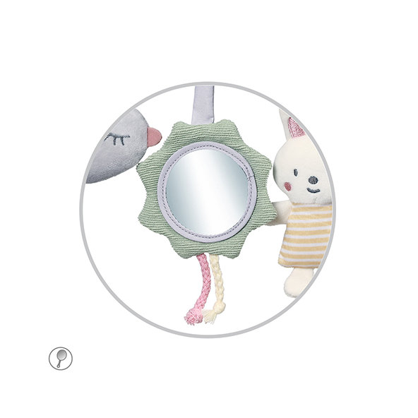 BABYONO Hrazdička závesná Nature 0m+ 1ks