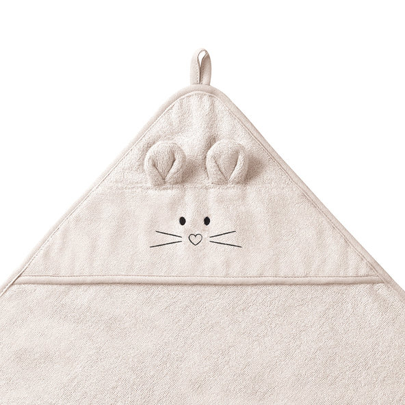 BABYONO Osuška bambusová Super Soft 100x100 cm Light Beige