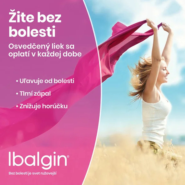 Ibalgin 400 mg proti bolesti 24 tabliet