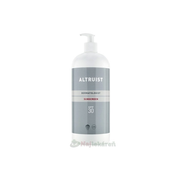 ALTRUIST Opaľovací krém SPF 30 1L