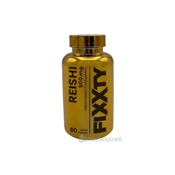 Fixxty Reishi 500 mg 60 kapsúl