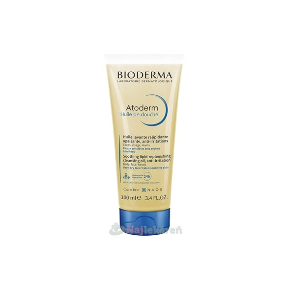 BIODERMA Atoderm Sprchový olej 100ml