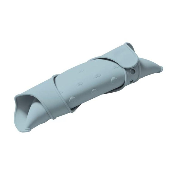 BABYONO Podbradník silikónový so zapínaním hviezdy