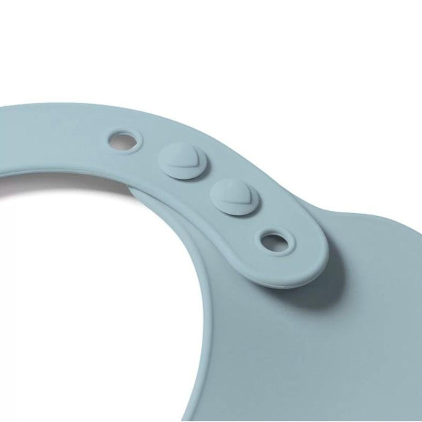 BABYONO Podbradník silikónový so zapínaním hviezdy