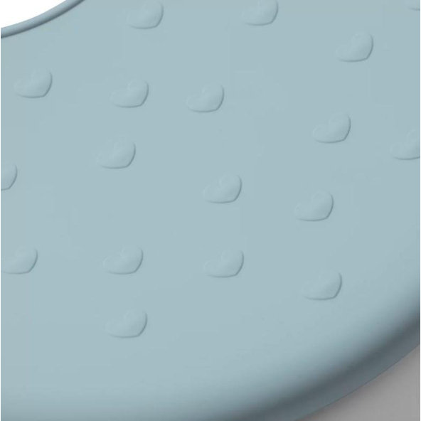 BABYONO Podbradník silikónový so zapínaním hviezdy