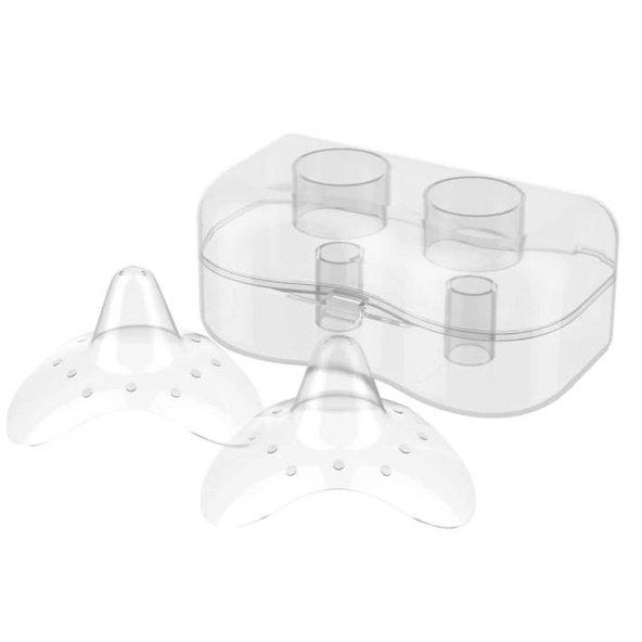 BABYONO Chrániče prsných bradaviek silikónové S